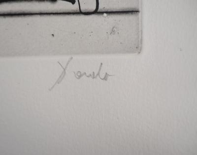 DADO - La peur - Gravure originale signée au crayon 2