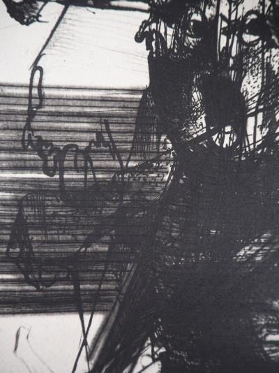 DADO - La peur - Gravure originale signée au crayon 2
