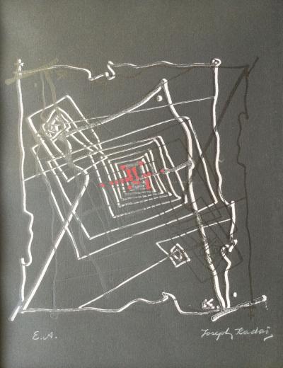 Joseph KADAR  - Composition - Lithographie originale signée 2