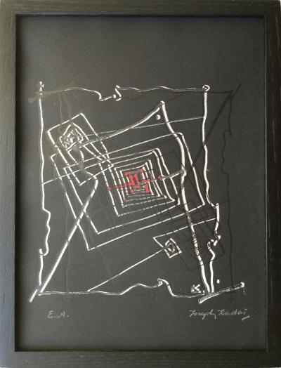 Joseph KADAR  - Composition - Lithographie originale signée 2