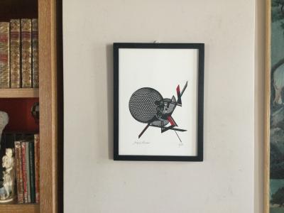 Joseph KADAR - Composition - Lithographie originale réhaussée signée 2