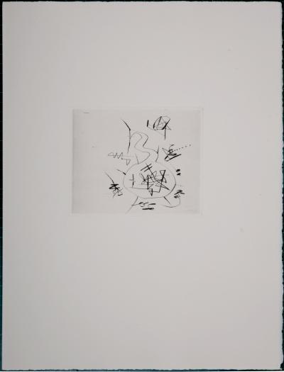 Salvador DALI - Faust, 1969 - Set of 3 original etchings 2
