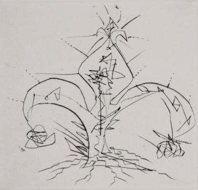 Salvador DALI - Faust, 1969 - Set of 3 original etchings 2