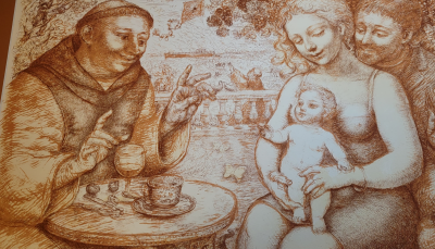 L.Philippe MORETTI - Le Braconnier de Dieu, 1975 - Ensemble de 5 lithographies signées au crayon 2