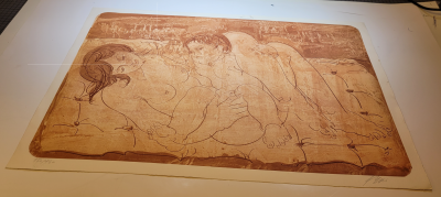 Hans ERNI - La maternité, 1970 - Lithographie originale signée au crayon 2