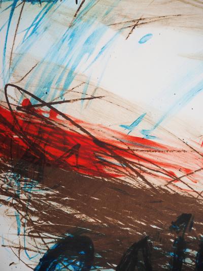 Arnulf RAINER : Composition informelle - Lithographie signée 2