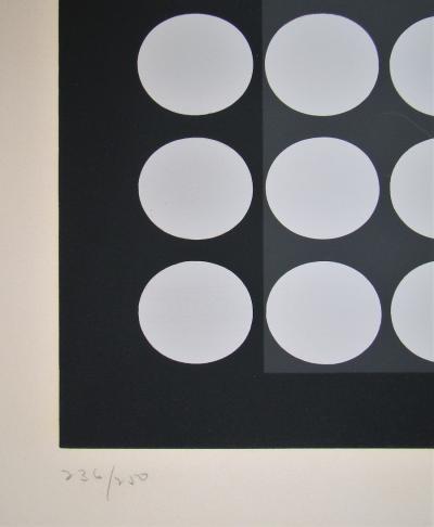 Victor VASARELY - Laika, 1970 - Sérigraphie originale signée et numérotée 2