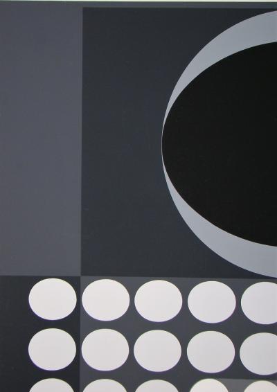 Victor VASARELY - Laika, 1970 - Sérigraphie originale signée et numérotée 2