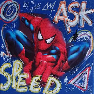 SPACO - Spiderman, 2025 - peinture pop art 2