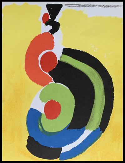 Sonia DELAUNAY - Spanish dancer, 1972 - Original lithograph 2