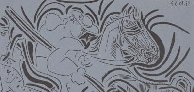 Pablo PICASSO (after) - Pique, 1959 - Linocut 2