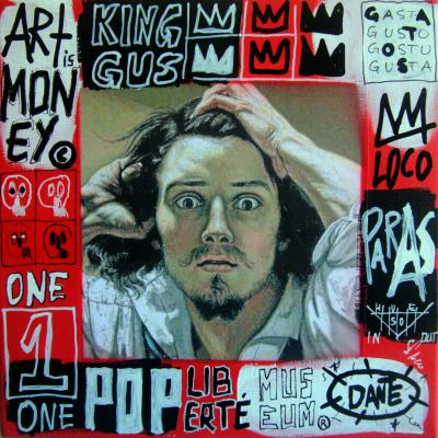 SPACO - Desperate Courbet, 2023 - Technique mixte sur toile 2