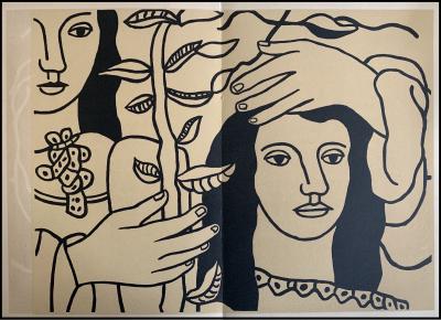Fernand LEGER (d’après) - Figure XI, 1952 - Lithographie 2