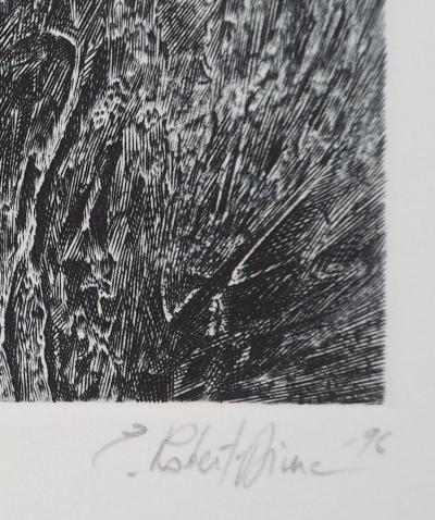 Eric ROBERT-AYME : Palimpseste giclé, 1996 - Gravure originale signée 2