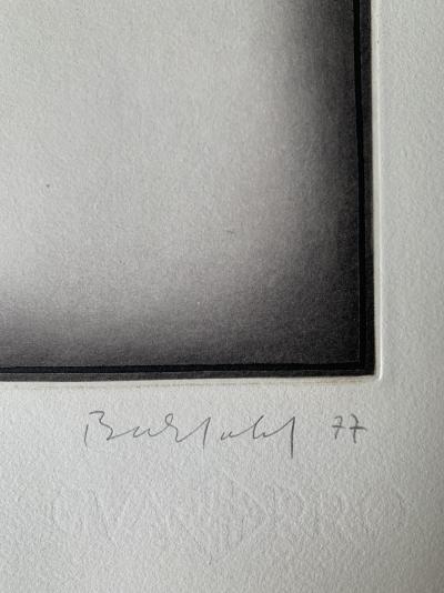 Erwin BECHTOLD - Margenes 4, 1977 - Gravure numérotée et signée 2