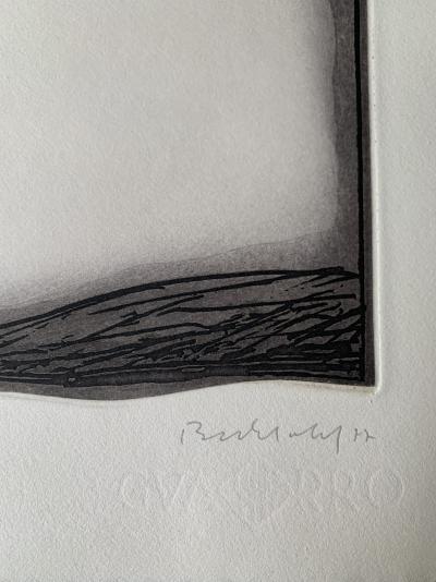 Erwin BECHTOLD - Margenes 5, 1977 - Gravure numérotée et signée 2