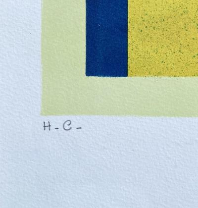 Roland BIERGE - Composition, 1975 - Lithographie originale signée au crayon 2