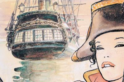 Milo MANARA : Molly Malone - Impression signée au crayon, El gaucho, Edition limitée 2018 2