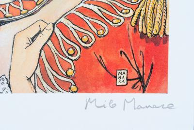 Milo MANARA : Molly Malone - Impression signée au crayon, El gaucho, Edition limitée 2018 2