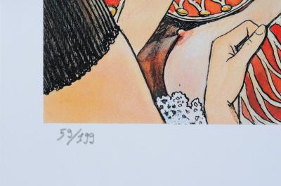 Milo MANARA : Molly Malone - Impression signée au crayon, El gaucho, Edition limitée 2018 2