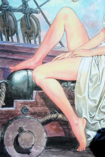 Milo MANARA : L’uniforme - Impression signée au crayon, El Gaucho, Edition limitée 2018 2