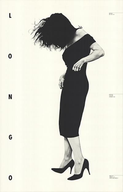 Robert LONGO - Gretchen, 1985 - Offset LIthograph 2