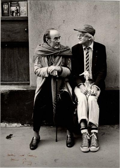 Antony ARMSTRONG-JONES -Portrait de John Dexter et David Hockney, circa 1980 2