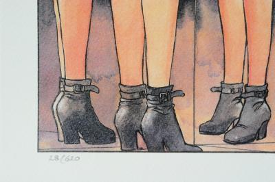 Milo MANARA : les deux soeurs - Impression signée au crayon 2