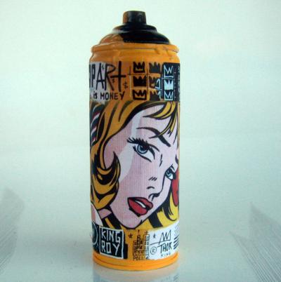 SPACO - Bombe Lichtenstein, 2024 - Sculpture pop street art 2