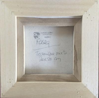 Lae HASKA - Sur mon écran, vers 2000 - Technique sur toile signée 2
