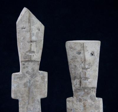 Togo - Couple de fétiche Adan 