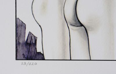 Milo MANARA : Les soeurs jumelles - Impression signée au crayon, Edition limitée 2008 2