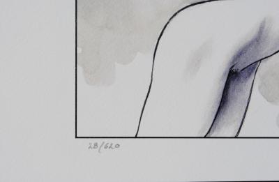 Milo MANARA : Couple d’amoureux - Impression signée au crayon 2