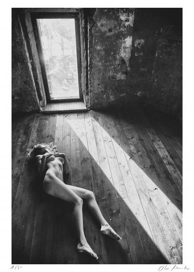 Alex MANCHEV - Cold light of morning, 2019 - Sérigraphie signée et numérotée 2