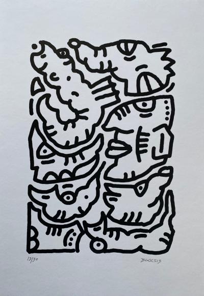 Block513 - Do you remember ? - Tirage numérique signé au crayon 2