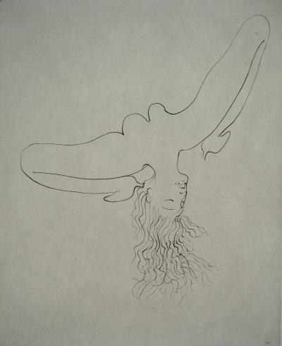 Hans BELLMER - Femme en extrase, 1973, Signed and numbered engraving 2