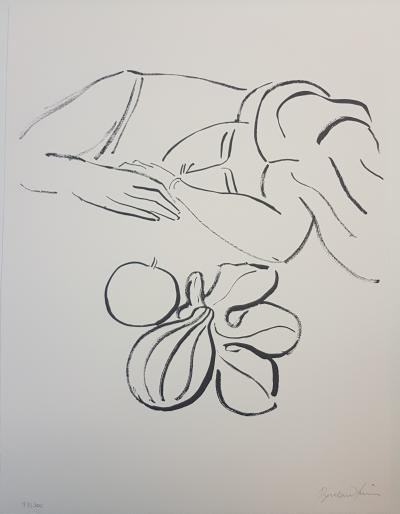Pierre BONCOMPAIN - Les nourritures terrestres, 1990 - Lithographie signée au crayon 2