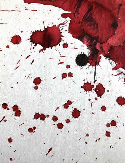 Philippe PASQUA - Sans titre, 2010 - Technique mixte sur papier 2