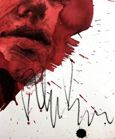 Philippe PASQUA - Sans titre, 2010 - Technique mixte sur papier 2