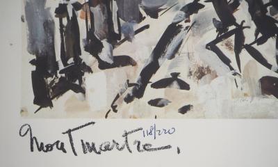 Gen PAUL : Montmartre, Vue de Sacré-Cœur, 1975 - Estampe originale signée 2