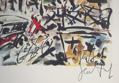 Gen PAUL : Porte de Saint-Denis, 1975 - Estampe originale signée 2