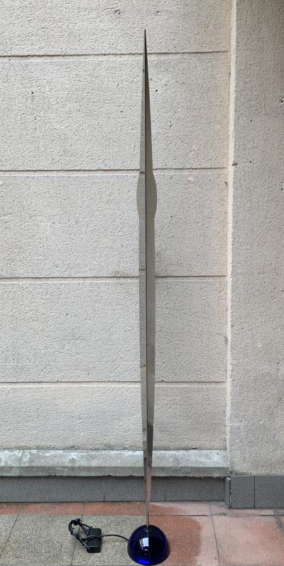 Gilles DERAIN - Lampadaire Flamme, 1986 2