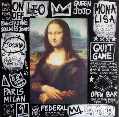SPACO - Joconde, 2021 - Technique mixte sur toile 2