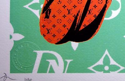 Death NYC - Balloon Dog in Vuitton, 2020  - Sérigraphie originale signée 2