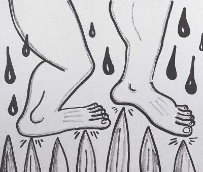 Keith HARING - Sans titre, 1990 - Lithographie originale 2