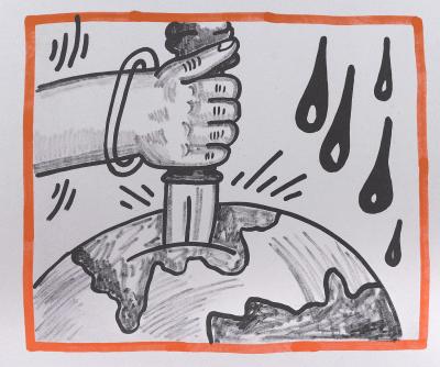 Keith HARING - Untitled, 1990 - Original lithograph 2