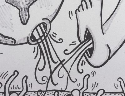 Keith HARING - Untitled, 1990 - Original lithograph 2