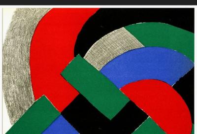 Sonia DELAUNAY - Composición para el siglo XX, 1969 - Litografía original 2