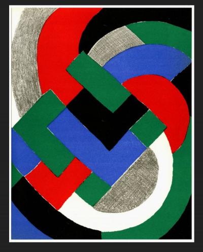 Sonia DELAUNAY - Composition for the 20th century, 1969 - Original lithograph 2