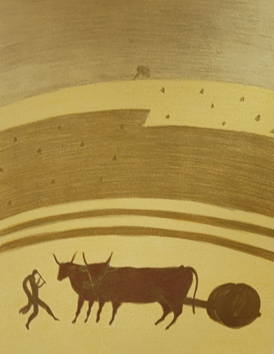 Pierre BONCOMPAIN - Les nourritures terrestres II, 1990 - Lithographie originale 2